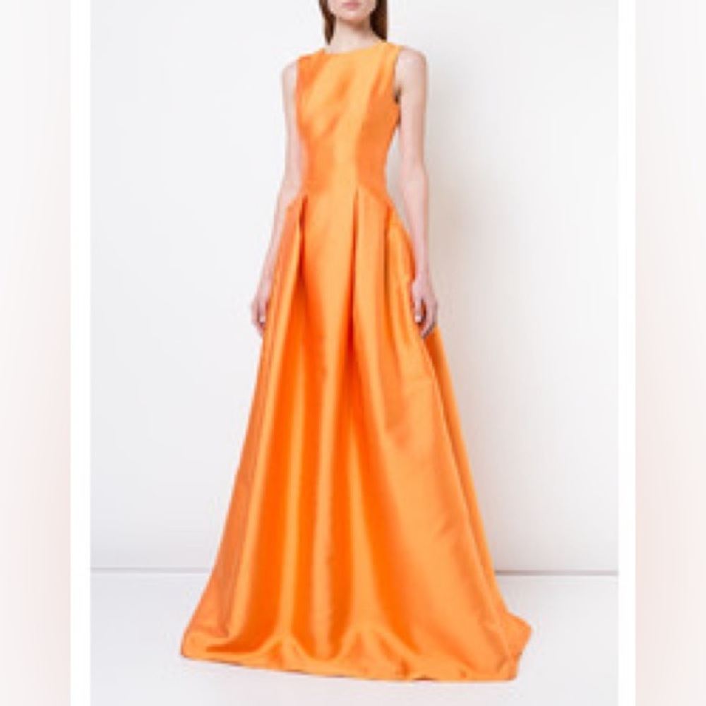 NWT Sachin + Babi Marmara Gown in Mango
